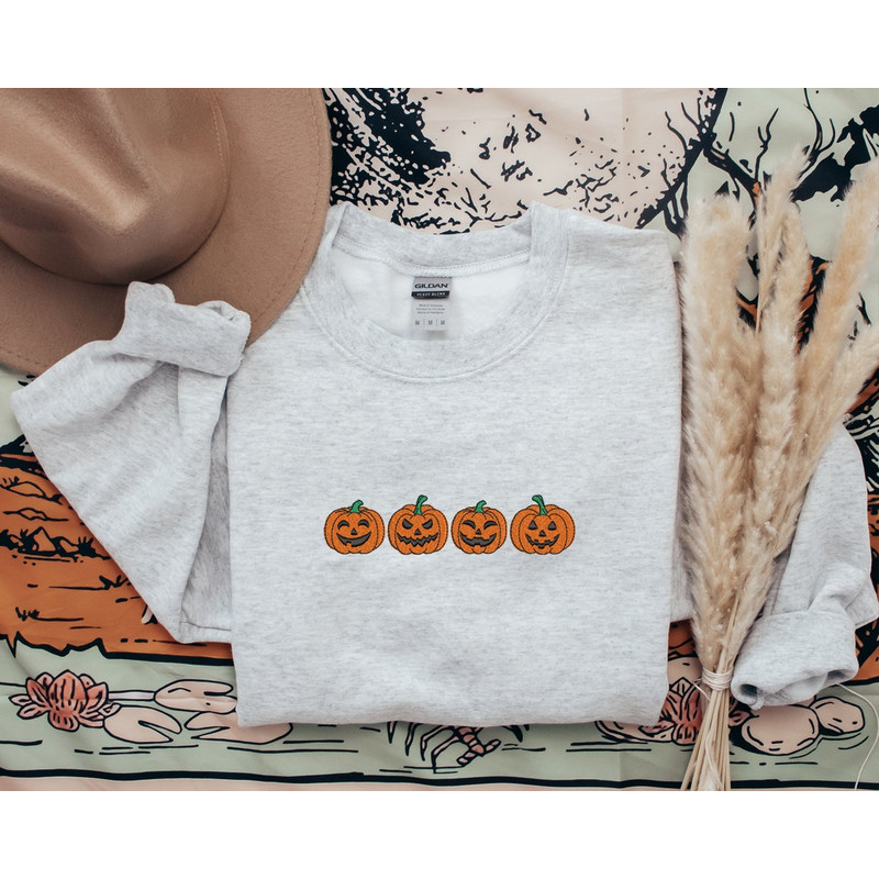 Embroidered Pumpkin Sweatshirt, Embroidered Fall Sweatshirt,Jack-o-Lantern Sweatshirt, Halloween Embroidered Sweatshirt, Spooky Season5.png