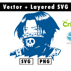 anime svg and png files for cricut machine , anime svg , manga svg , goku svg