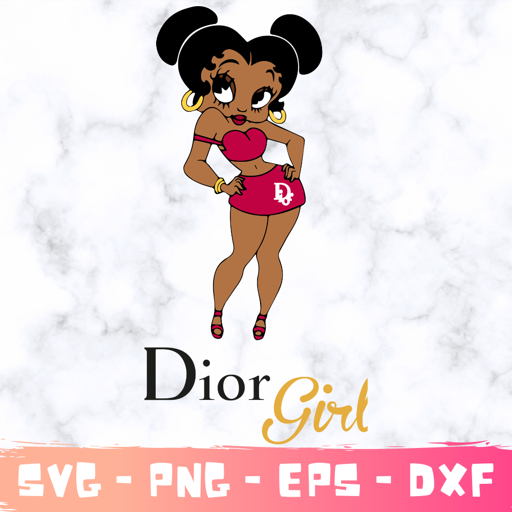 Dior girl Svg, Fashion Brand Svg,Famous Brand Svg, Silhouette Svg Files, Layered Files, Dior PNG-SVG-EPS-DXF-PDF File.