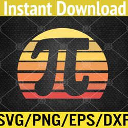 simple pi symbol national pi day  svg, eps, png, dxf, digital download