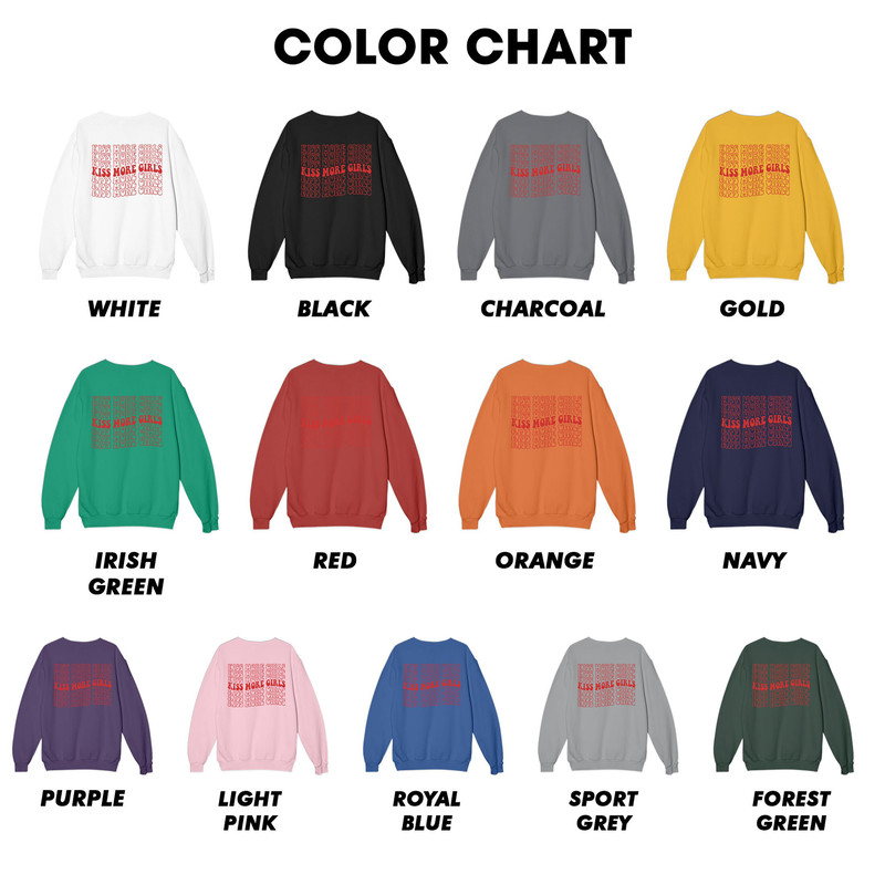 LGBTQ Sweatshirt, Kiss More Girls Hoodie, Gay Pride Shirt, Lesbian Shirt,Pride Month Shirt,Queer Gift,Lesbian Clothing,LGBT Pride Tee - 2.jpg