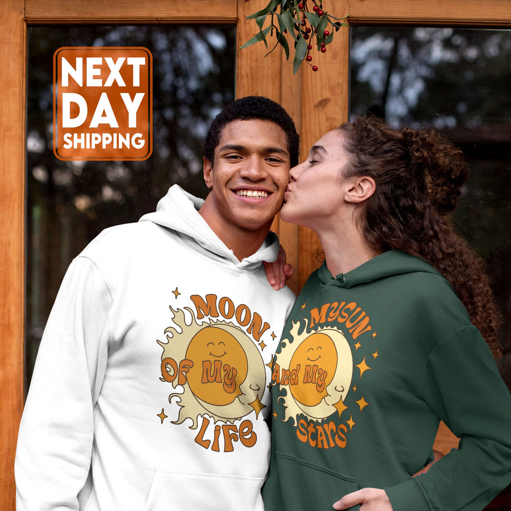 Moon of my Life Sweatshirt,Valentines Day Gift,Matching Couples Valentines Shirt,Cute Couples Valentines,Moon Couple Shirt - 4.jpg