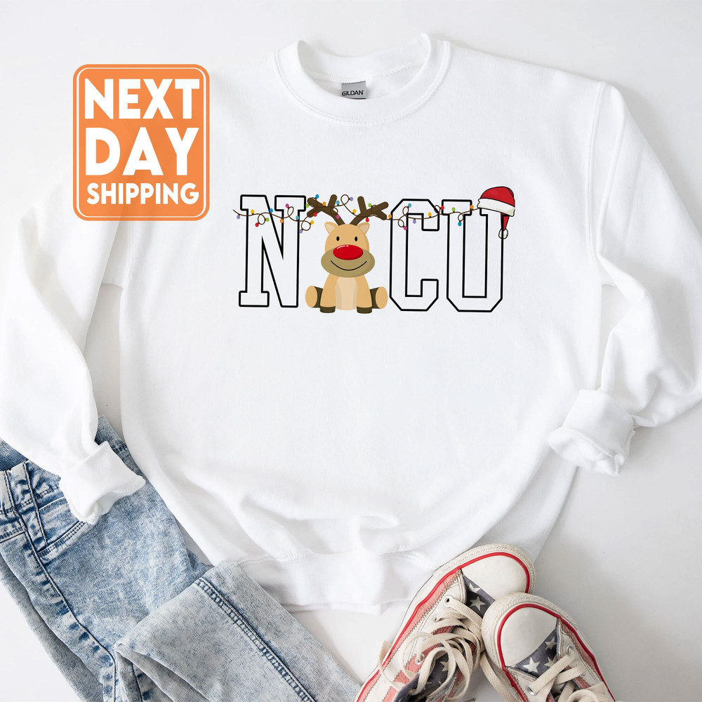 NICU Christmas Sweatshirt, Neonatal Intensive Care Nurse Hoodie, Neonatal ICU Nurse Crewneck, Neonatal Intensive Care Unit Nurse - 6.jpg