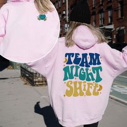 night shift nurse sweatshirt, sleep all day nurse all night shirt, new nurse t shirt, funny nurse shirt