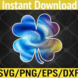 tye dye st patricks day svg, eps, png, dxf, digital download