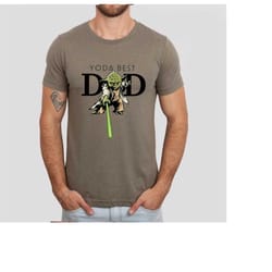 yoda best dad shirt, star wars fathers day t-shirt, fathers day gift, dad shirt, star wars yoda shirt, gift for dad, bes