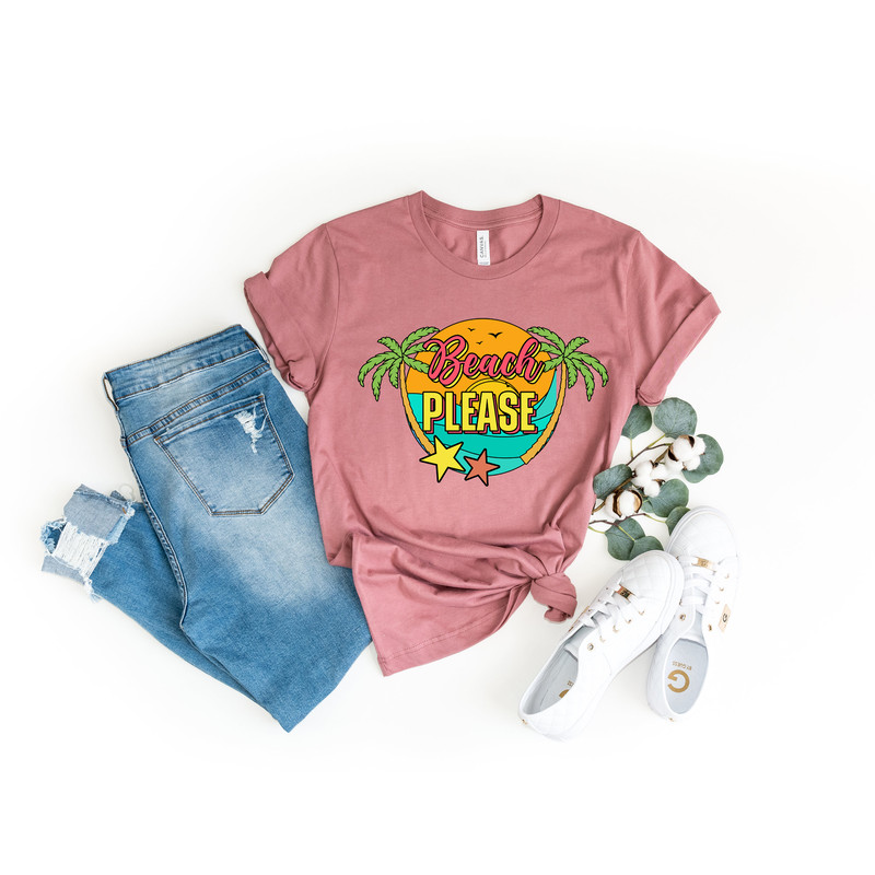 Beach Please Shirt, Beach Volleyball Shirt, Summer Vibes T-Shirt, Summer Vacation Shirt,Road Trip Shirt, Adventure Lover Shirt - 2.jpg