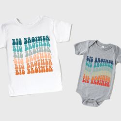 big bro lil bro matching shirts, big brother shirt,lil bro shirt, baby announcement, sibling hospital outfits