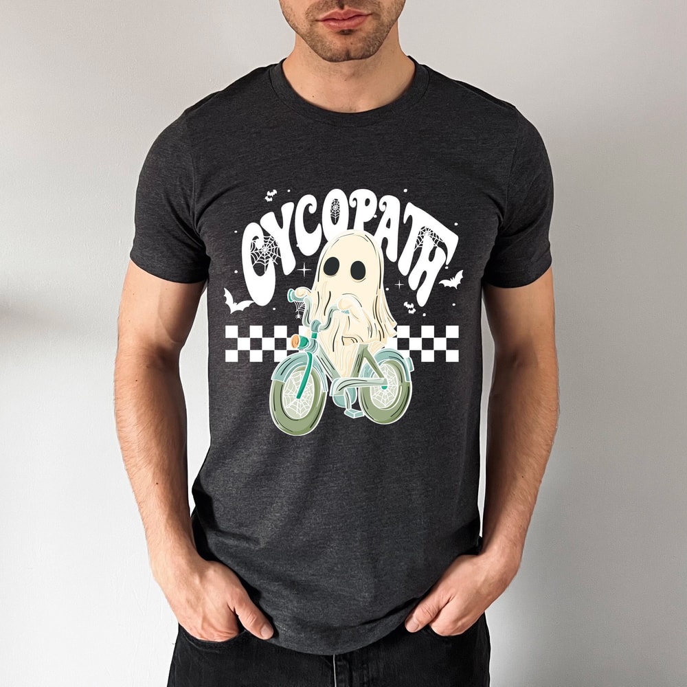 Cycopath Shirt, Spooky Vibes Shirt, Halloween Shirt, Sanderson Sisters, Hocus Shirt, Halloween Funny Tee, Hocus Pocus Shirts, Bicycle Lover - 1.jpg