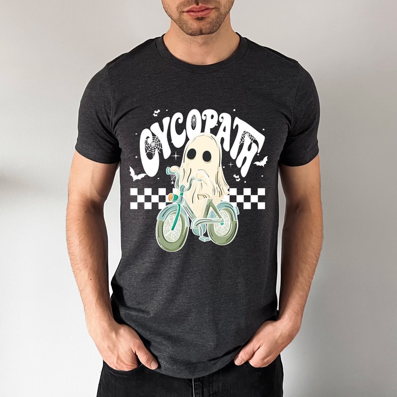 Cycopath Shirt, Spooky Vibes Shirt, Halloween Shirt, Sanderson Sisters, Hocus Shirt, Halloween Funny Tee, Hocus Pocus Shirts, Bicycle Lover - 1.jpg