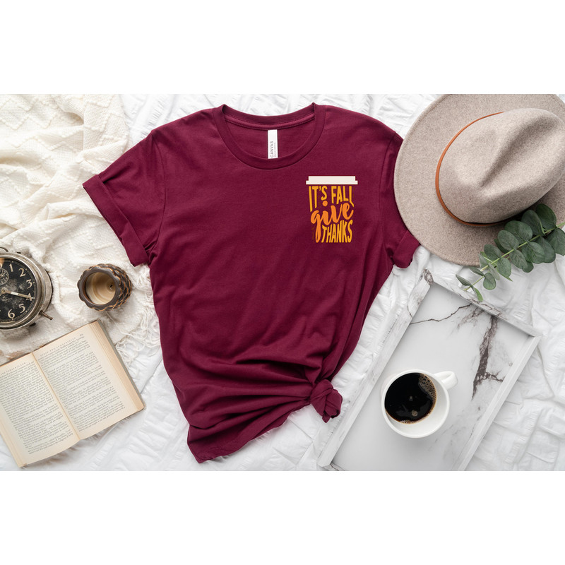 Fall Pocket Size Coffee Shirt, Hot Coffee Shirt, Coffee Lovers Shirt,Coffee Cups Sweatshirt, Skull Coffee Cup Sweatshirt,Cute Coffee Shirt - 2.jpg