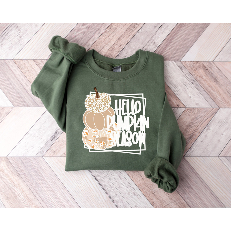 Fall Pumpkin Season Shirt,Cute Fall Shirt ,Thanksgiving Tshirt,Vintage Thanksgiving Crewneck, Pumpkin Patch Shirt, Autumn Sweater Halloween - 5.jpg
