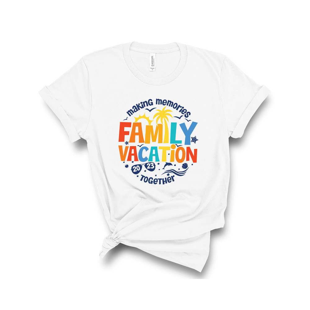 Family Vacation Making Memories Together Shirts, Family Matching Shirts, Family Traveling Shirts, Summer Shirts, Family Holiday Shirts - 3.jpg