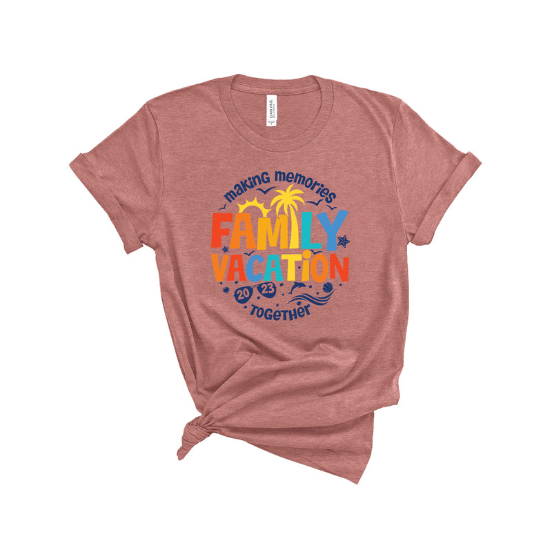 Family Vacation Making Memories Together Shirts, Family Matching Shirts, Family Traveling Shirts, Summer Shirts, Family Holiday Shirts - 4.jpg