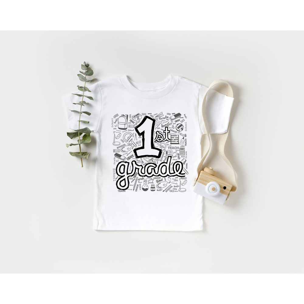 First Grade Shirt, Back to School Shirt, Teacher Shirt, Back To School Shirt, First Grade Teacher Shirt, First Day Of School Shirt,1st Grade - 4.jpg