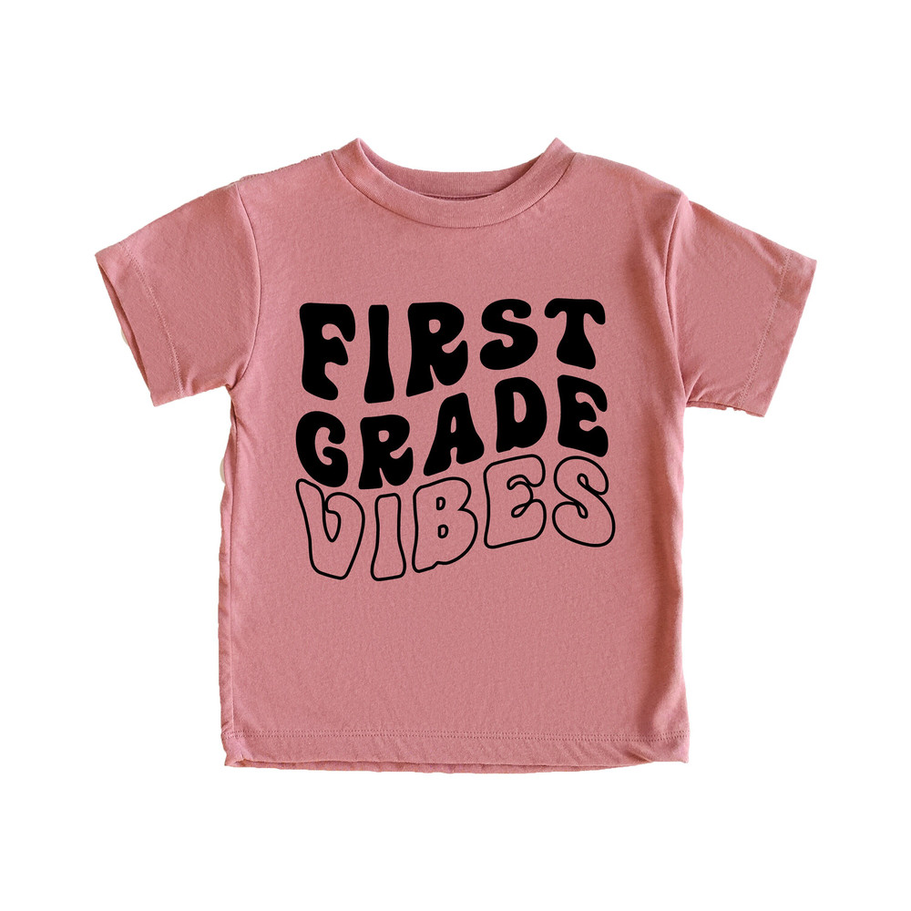 First Grade Vibes Shirt, Back to School Shirt, First Day Of School Shirt, Shirt for Girls and Boys, Teacher Appreciation Shirts - 1.jpg