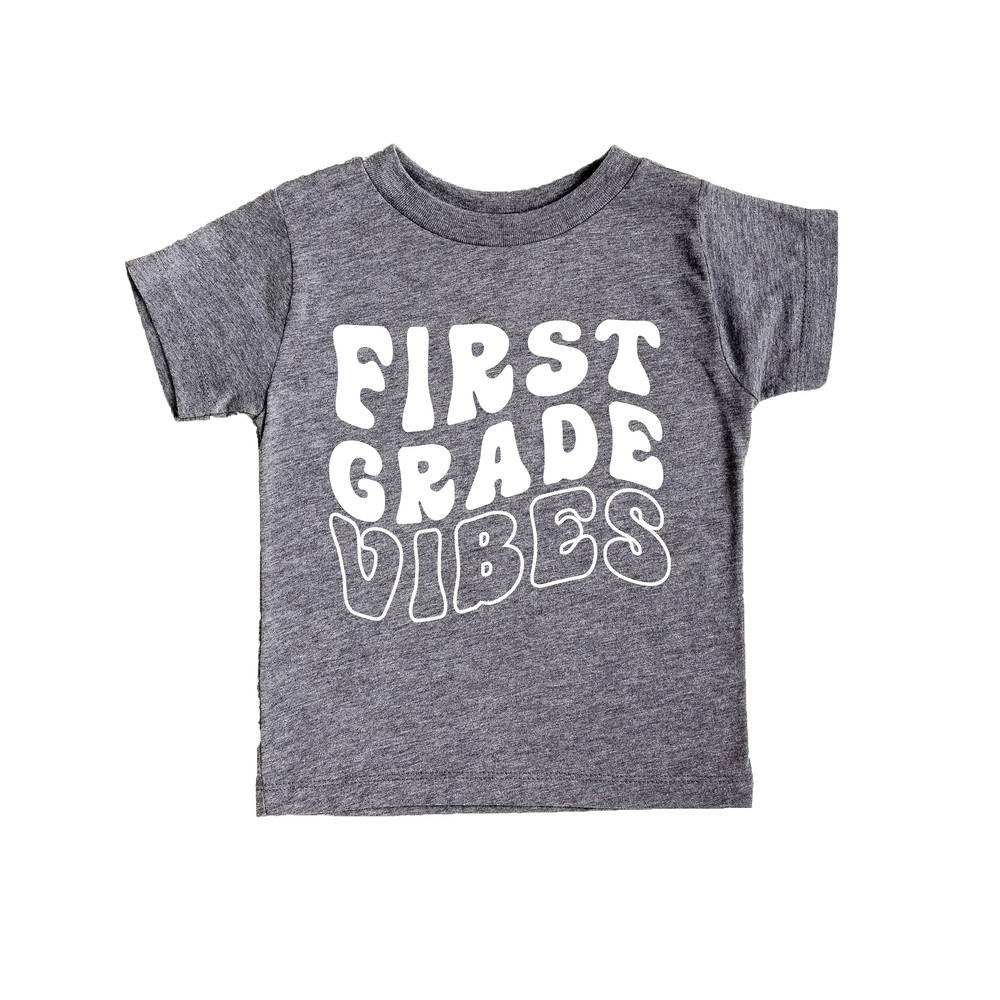 First Grade Vibes Shirt, Back to School Shirt, First Day Of School Shirt, Shirt for Girls and Boys, Teacher Appreciation Shirts - 3.jpg