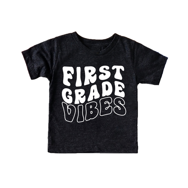 First Grade Vibes Shirt, Back to School Shirt, First Day Of School Shirt, Shirt for Girls and Boys, Teacher Appreciation Shirts - 5.jpg