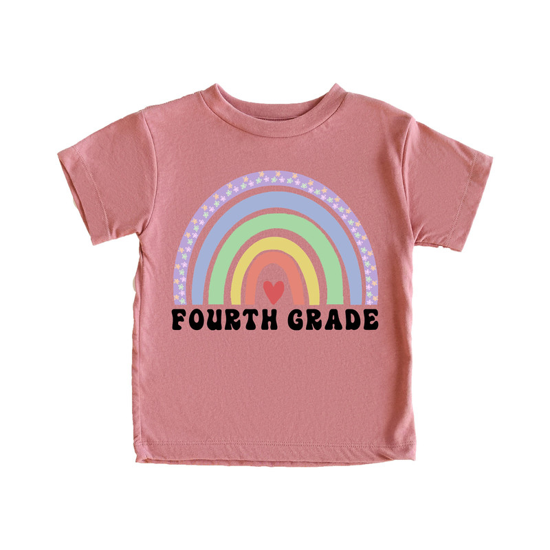 Fourth Grade Shirt, Back to School Shirt, First Day Of School Shirt, Rainbow Shirts, Teacher Appreciation Shirts, Fourth Grade Teacher Shirt - 1.jpg