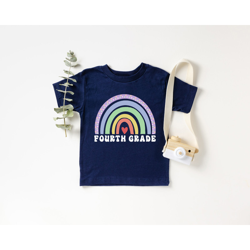 Fourth Grade Shirt, Back to School Shirt, First Day Of School Shirt, Rainbow Shirts, Teacher Appreciation Shirts, Fourth Grade Teacher Shirt - 5.jpg