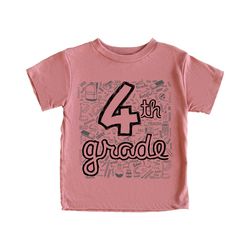 fourth grade shirt,back to school shirt,teacher shirt, back to school shirt, fourth grade teacher shirt, first day of sc