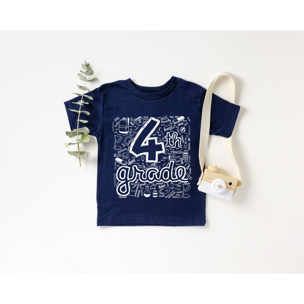 Fourth Grade Shirt,Back to School Shirt,Teacher Shirt, Back To School Shirt, Fourth Grade Teacher Shirt, First Day Of School Shirt,4th Grade - 3.jpg