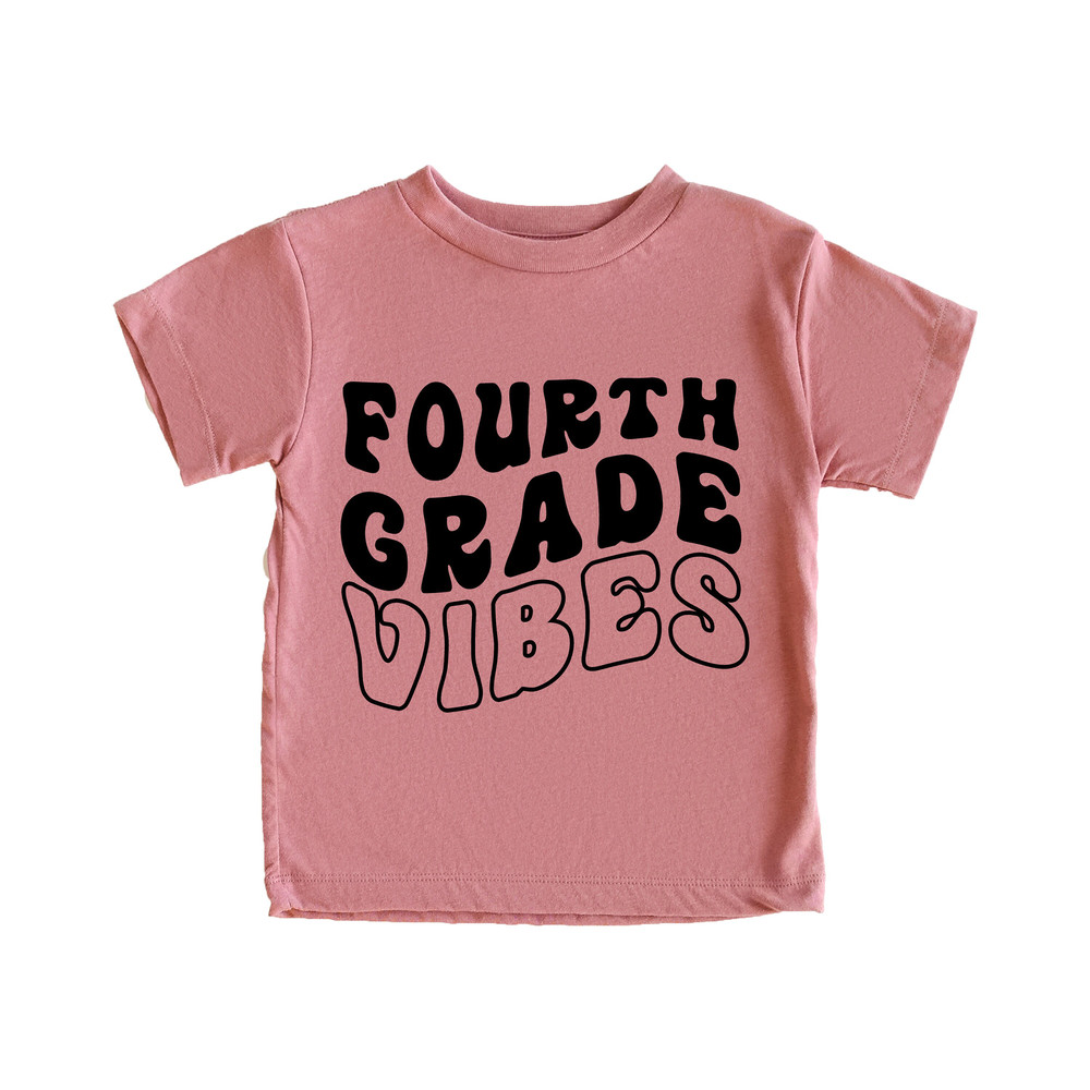 Fourth Grade Vibes, Back to School Shirt, First Day Of School Shirt, Shirt for Girls and Boys, Teacher Appreciation Shirts - 4.jpg