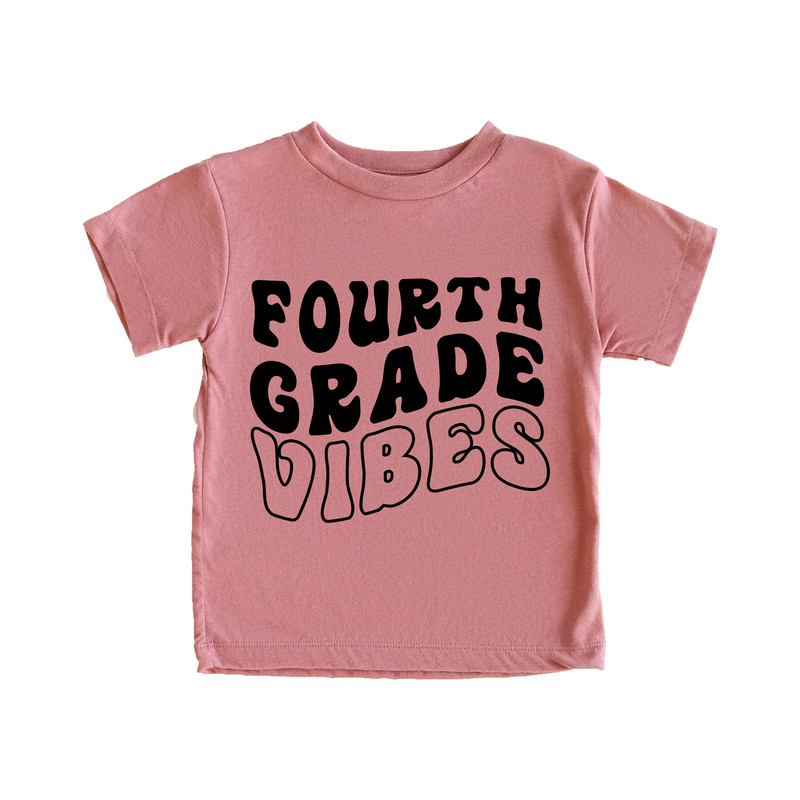 Fourth Grade Vibes, Back to School Shirt, First Day Of School Shirt, Shirt for Girls and Boys, Teacher Appreciation Shirts - 4.jpg
