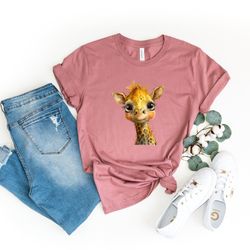 funny giraffe shirt, giraffe shirt, summer shirt, sarcastic tee, giraffe lover shirt, zoo shirt