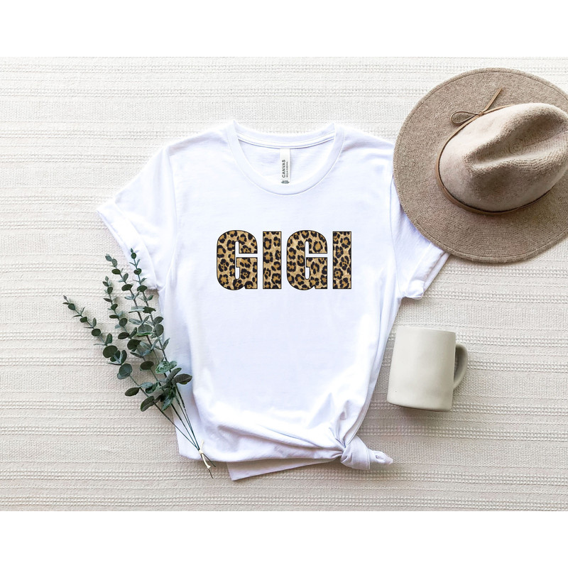 Gigi Leopard Shirt, Gigi Shirt,Gift for Grandmother,Mothers Day Gift,Leopard Print Shirts for Women,pregnancy announcement - 1.jpg