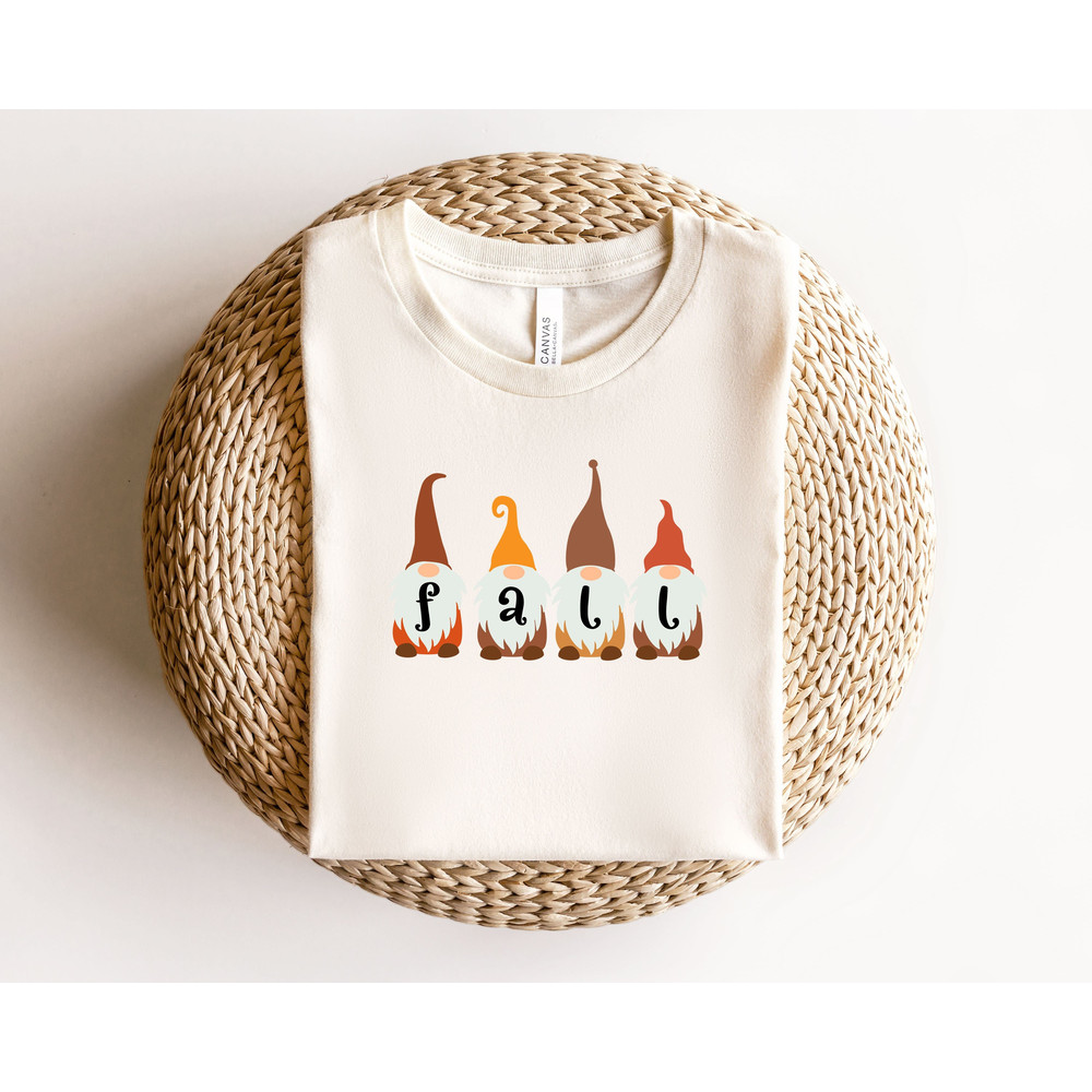 Gnomes Fall Sweatshirt, Cute Gnome Sweater,Thanksgiving Gnome, Thanksgiving Sweatshirt,Autumn Sweater Halloween,Graphic Tee for women - 1.jpg