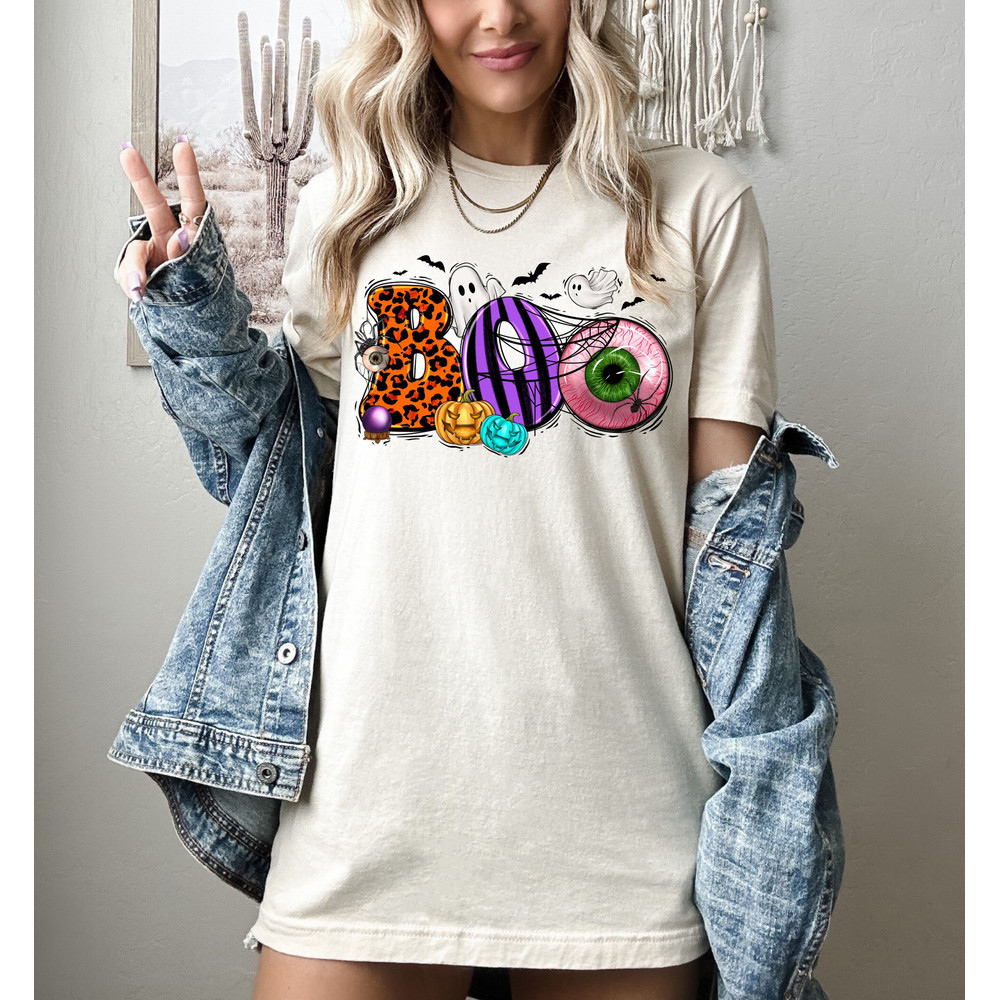 Halloween Boo Shirt, Happy Halloween, Trick Or Treat Shirt, 2023 Happy Halloween, Halloween Party shirt, Halloween Ghost Shirt - 1.jpg