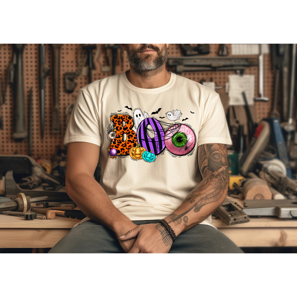 Halloween Boo Shirt, Happy Halloween, Trick Or Treat Shirt, 2023 Happy Halloween, Halloween Party shirt, Halloween Ghost Shirt - 5.jpg