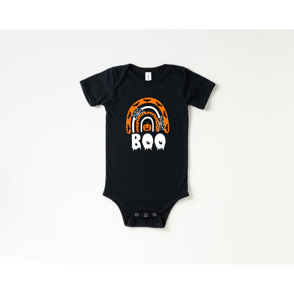 Halloween Boo Toddler,Retro Halloween Bodysuit,Ghost Halloween Baby Onesie,Newborn Gift Idea for Halloween,first halloween gift baby onesie - 4.jpg