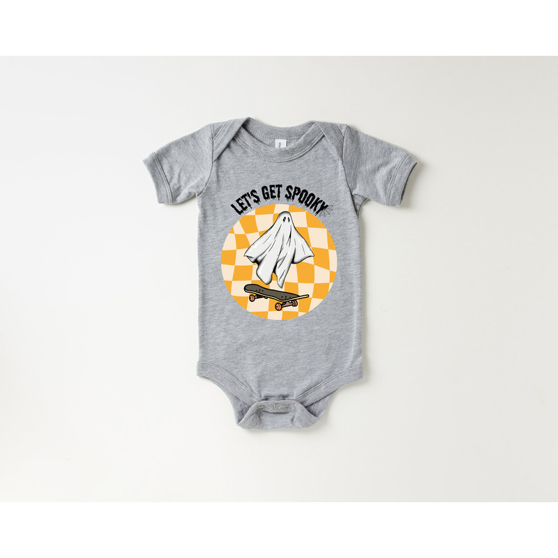 Halloween Cute Skater Ghost Shirt, Halloween Shirt, Skateboard Toddler Tee, Spooky Season Onesie,Halloween Bodysuit - 6.jpg