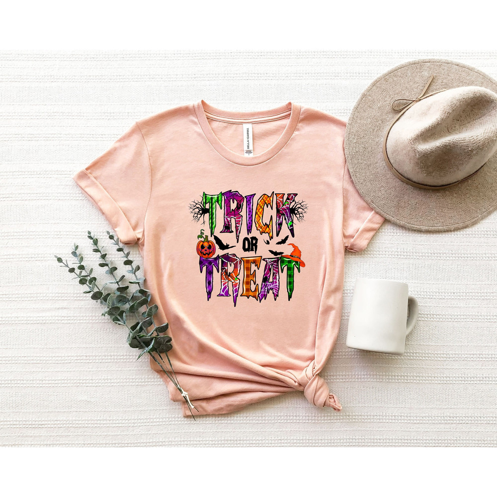 Halloween Trick Or Treat Shirt, Halloween Gift, Spooky Season Shirt, Funny Halloween Shirt, Halloween Party, Hocus Pocus Sweatshirt - 1.jpg