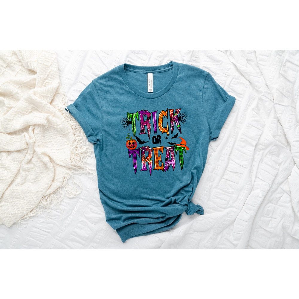 Halloween Trick Or Treat Shirt, Halloween Gift, Spooky Season Shirt, Funny Halloween Shirt, Halloween Party, Hocus Pocus Sweatshirt - 3.jpg