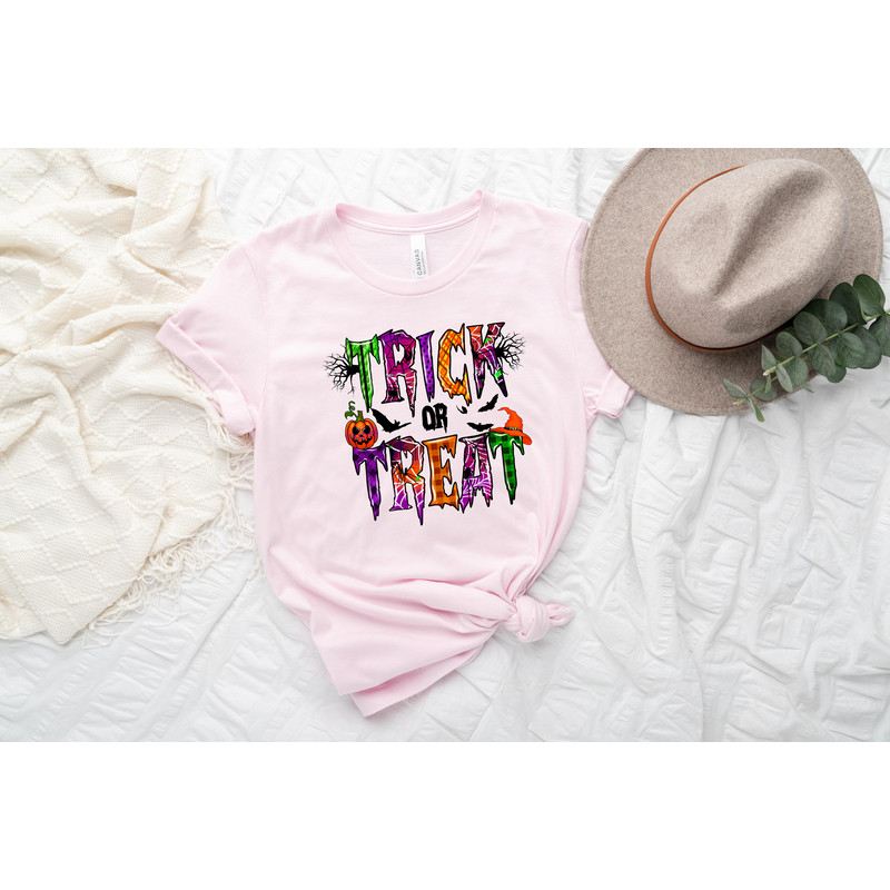 Halloween Trick Or Treat Shirt, Halloween Gift, Spooky Season Shirt, Funny Halloween Shirt, Halloween Party, Hocus Pocus Sweatshirt - 4.jpg