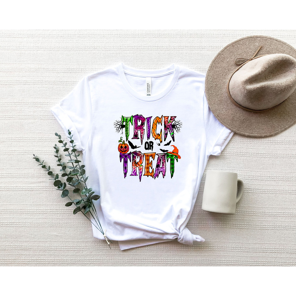 Halloween Trick Or Treat Shirt, Halloween Gift, Spooky Season Shirt, Funny Halloween Shirt, Halloween Party, Hocus Pocus Sweatshirt - 6.jpg