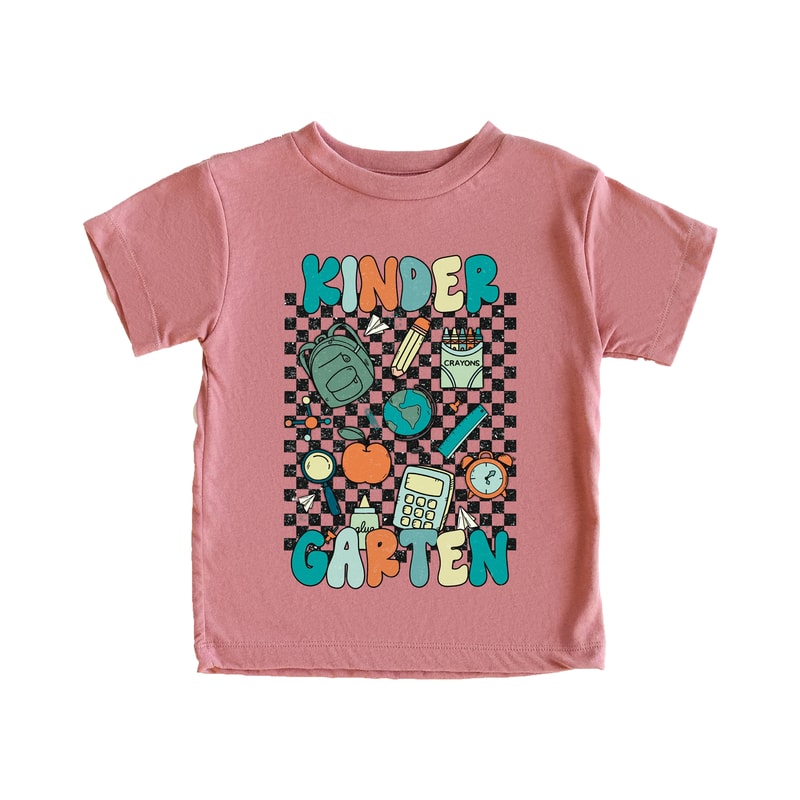 Kindergarten Colorful Rainbow Shirt, Hello Kindergarten Shirt,2023 Happy First Day Of School, Back To School Outfit, Welcome Kindergarten - 3.jpg