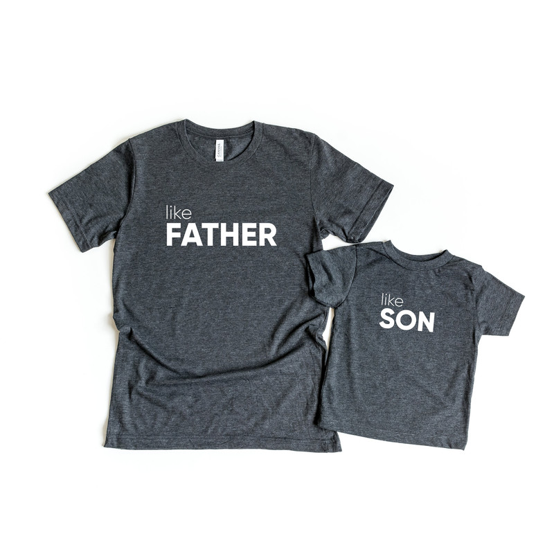 Like Father Like Son Shirts,Dad And Son Matching Shirt,Matching Fathers Day Shirt,Daddy Shirt,Father's Day Shirts,New Dad Shirt,Gift For Dad - 2.jpg