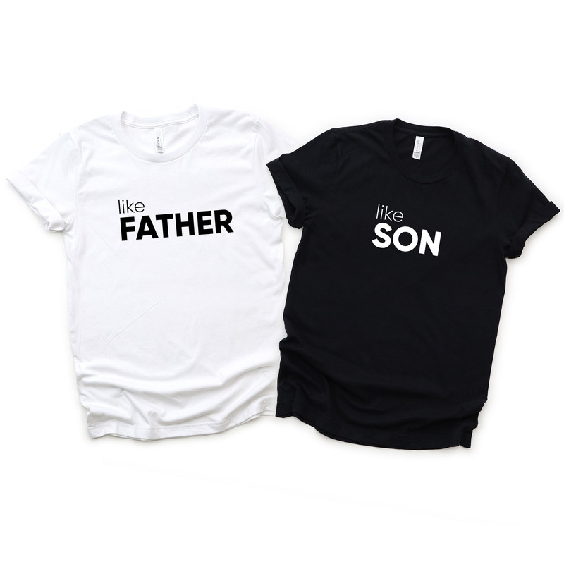 Like Father Like Son Shirts,Dad And Son Matching Shirt,Matching Fathers Day Shirt,Daddy Shirt,Father's Day Shirts,New Dad Shirt,Gift For Dad - 3.jpg