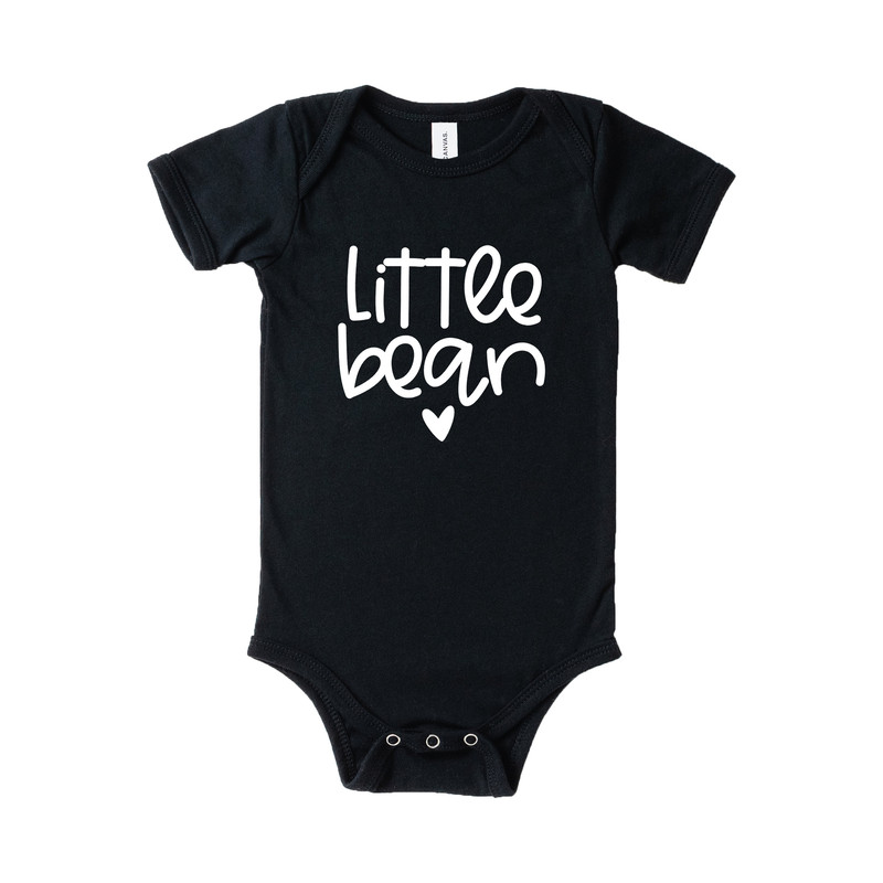 Little Bean Baby Onesie, Pregnancy Announcement, Baby Reveal, Minimalist Bodysuit, Cute Baby Onesie - 3.jpg