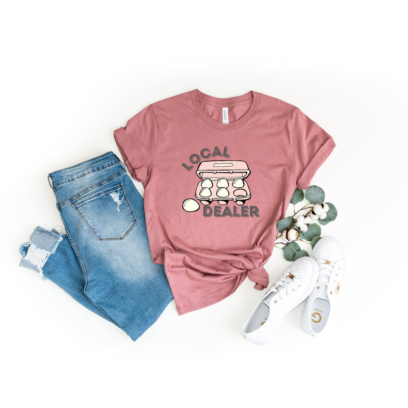 Local Dealer Easter Shirt, Local Egg Dealer Shirt, Farm Lover Shirt, Egg Dealer Shirt, Farmer Life Shirt - 2.jpg