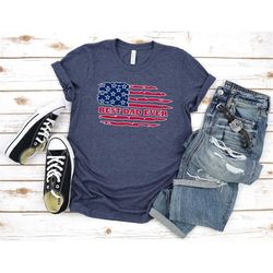 best dad ever shirt - american dad tshirt - usa flag dad shirt - fathers day gift