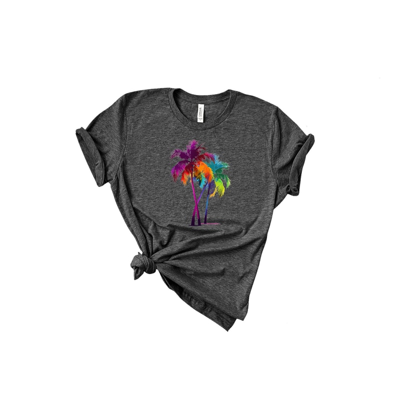 Palm Tree Shirt, Palm Beachy Summer Shirt, Summer Holiday Shirt, Summer Vacation Gift, Hawaiian Shirt, Girls Trip - 6.jpg