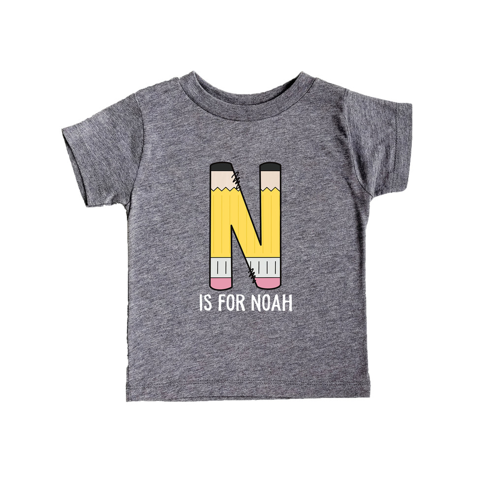 Personalized Back to School Shirt, First day of School Shirt with Name, Monogram Shirts For Girls and Boys, Pencil Shirt - 3.jpg