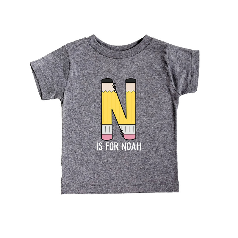 Personalized Back to School Shirt, First day of School Shirt with Name, Monogram Shirts For Girls and Boys, Pencil Shirt - 3.jpg