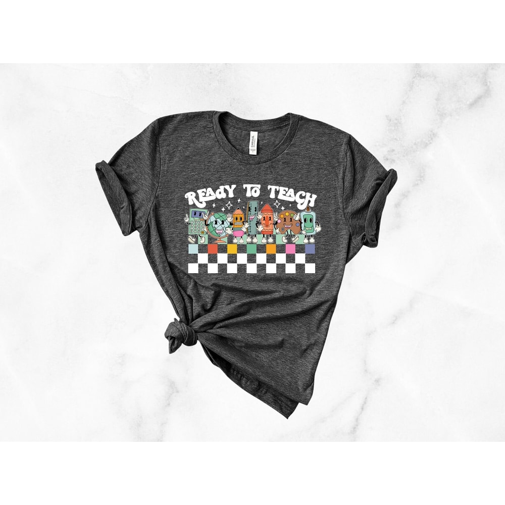 Ready to teach Shirt, Gift for Teachers, Teacher Appreciation Gift, Race Girl , Race Life , Racing Vibes - 1.jpg
