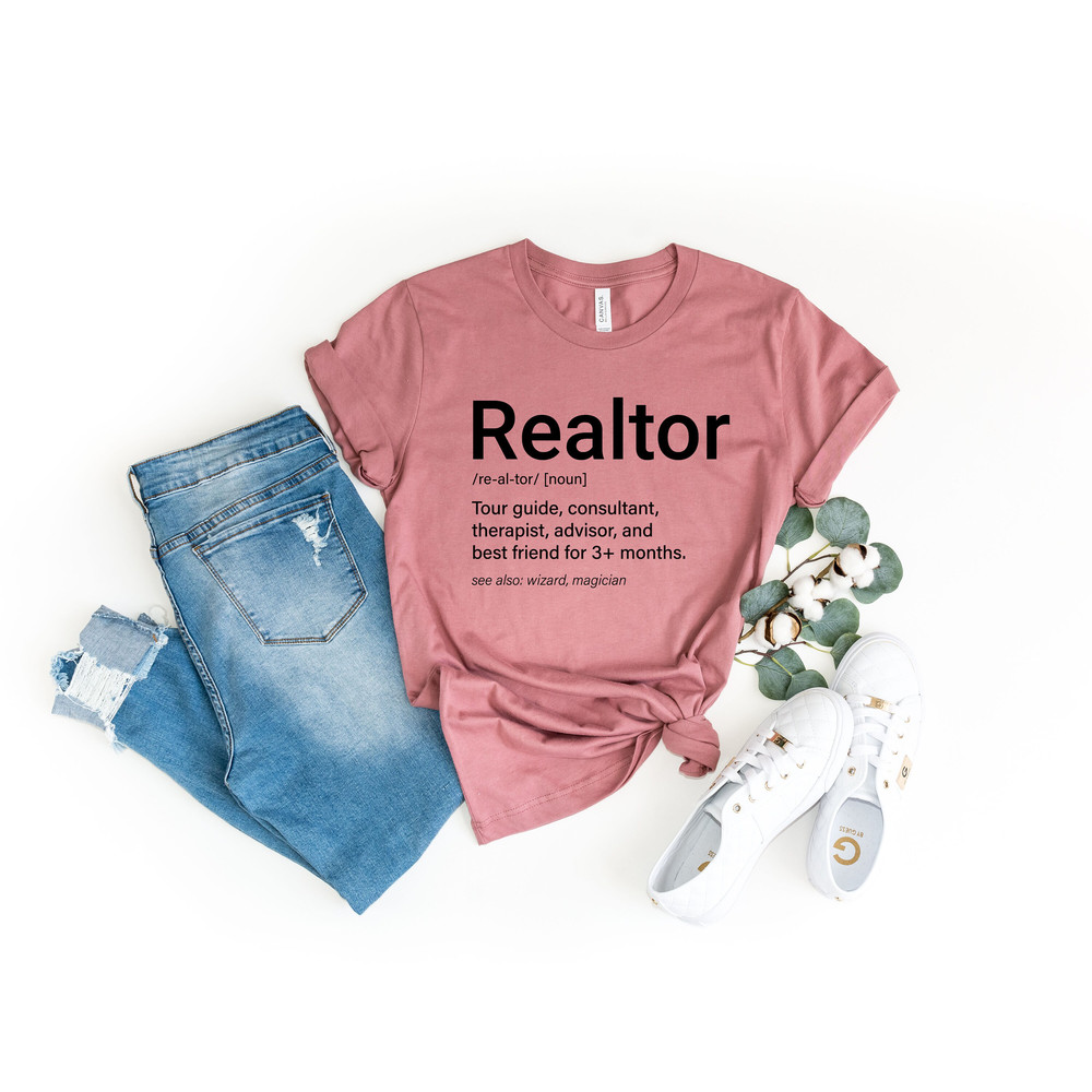 Realtor Definition Shirt, Realtor Shirt, Funny Real Estate Shirt, Gift for Realtor, Real Estate Agent Gift - 4.jpg